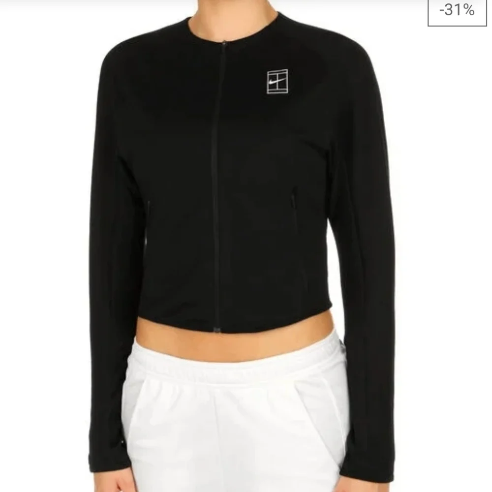 NWT size Medium Nike Court Cropped Woven Tennis Jacket